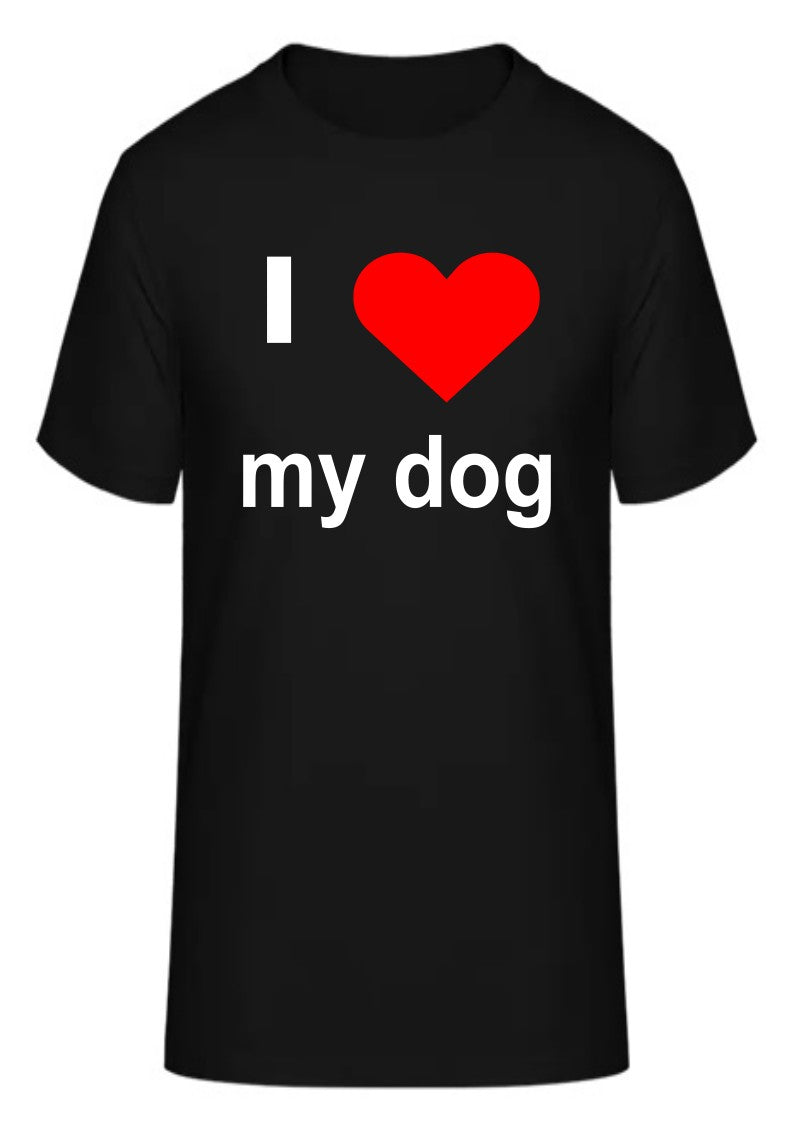 I love my dog