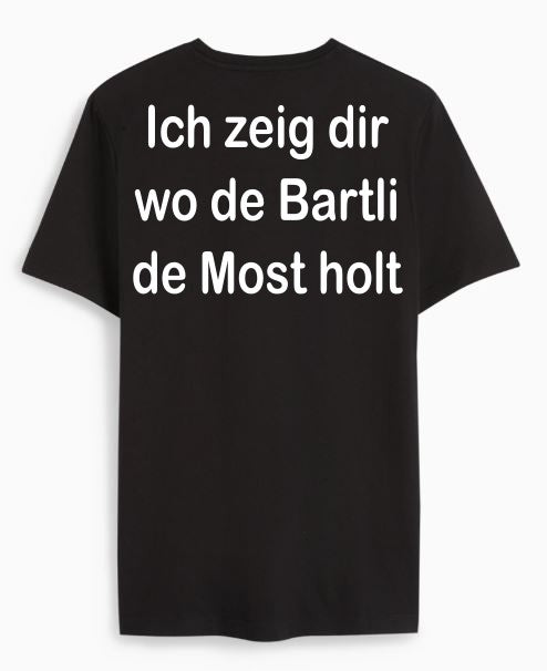 Ich zeig dir wo de Barteli de Most holt