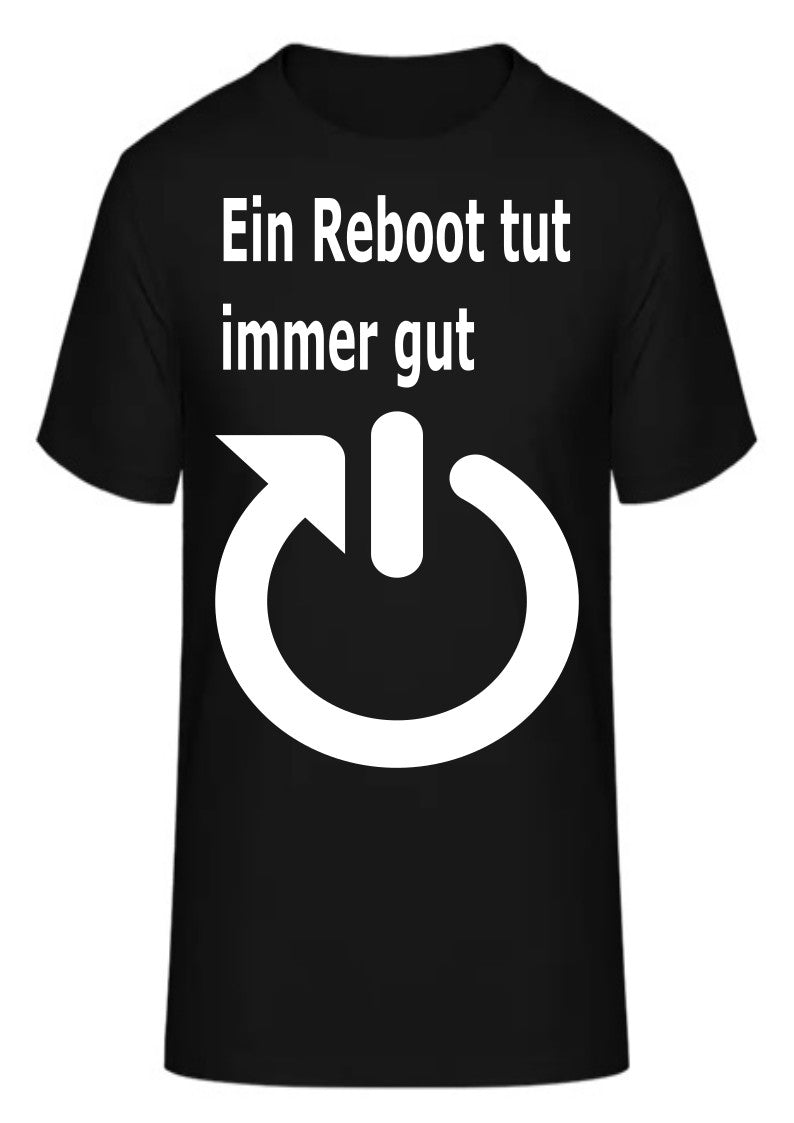 Ein Reboot tut immer gut