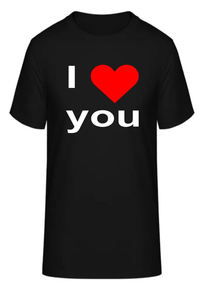 I love you mit Herzsymbol