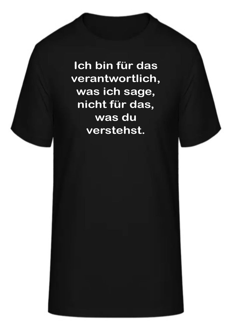 Ich bin für das verantwortlich