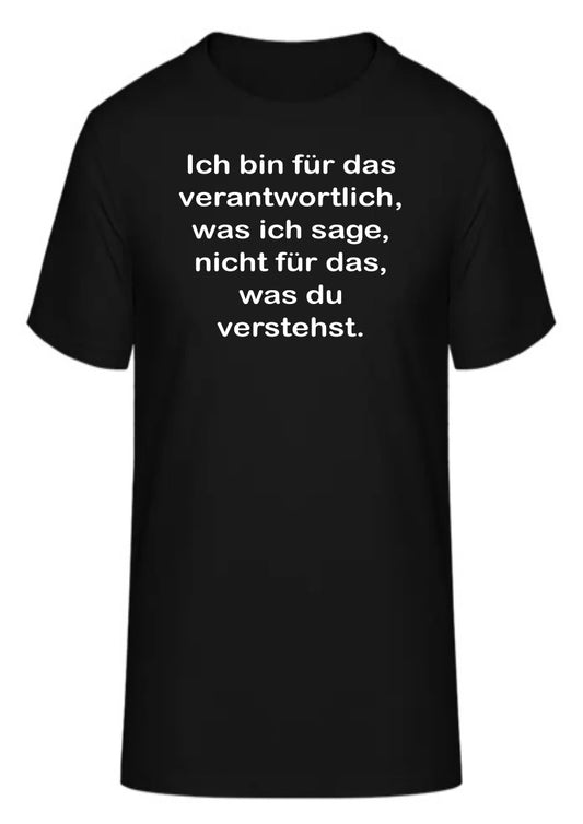 Ich bin für das verantwortlich