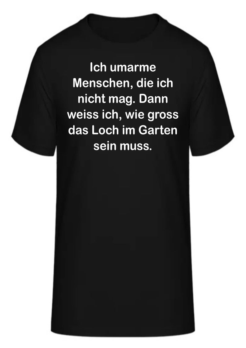Ich umarme Menschen