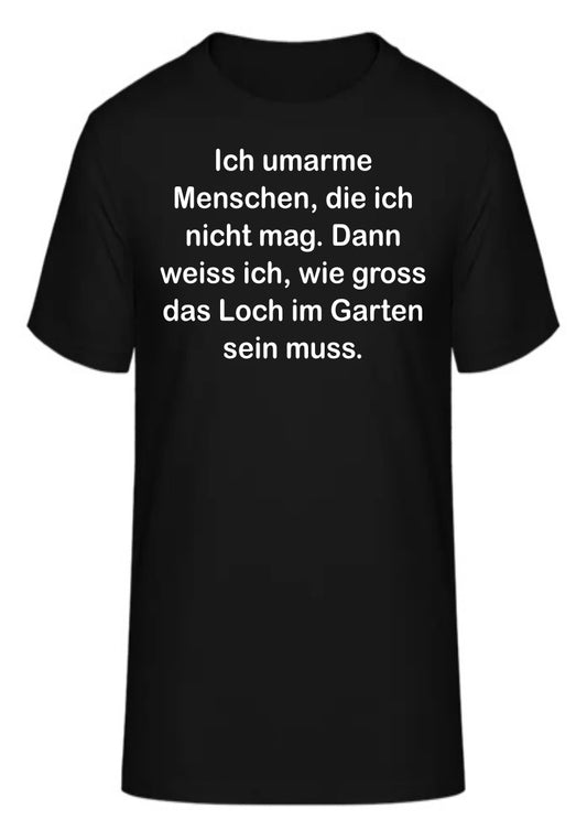 Ich umarme Menschen