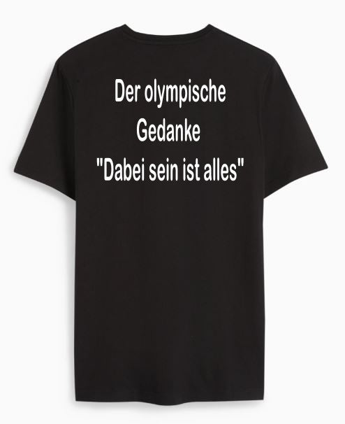 Der olympische Gedanke "Dabei sein ist alles"