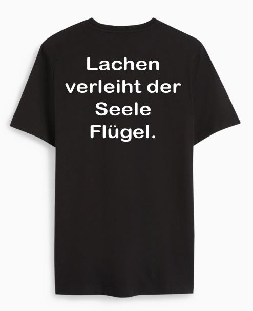 Lachen verleiht der Seele Flügel.