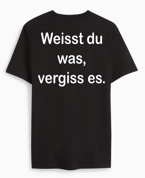 Weisst Du was, vergiss es.