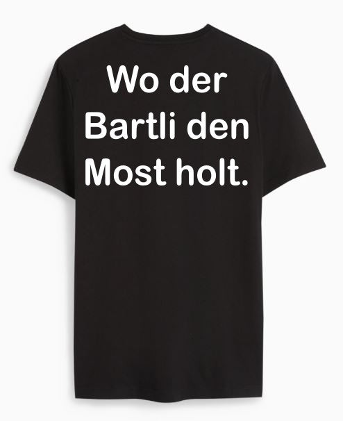 Wo der Barteli den Most holt.